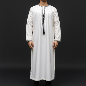 White Omani Thobe